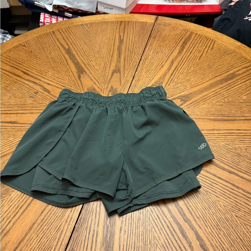 Men's Athletic Shorts in Dark Green